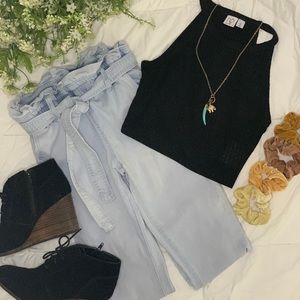 (Nordstrom) BP Halter Top- Black ✨